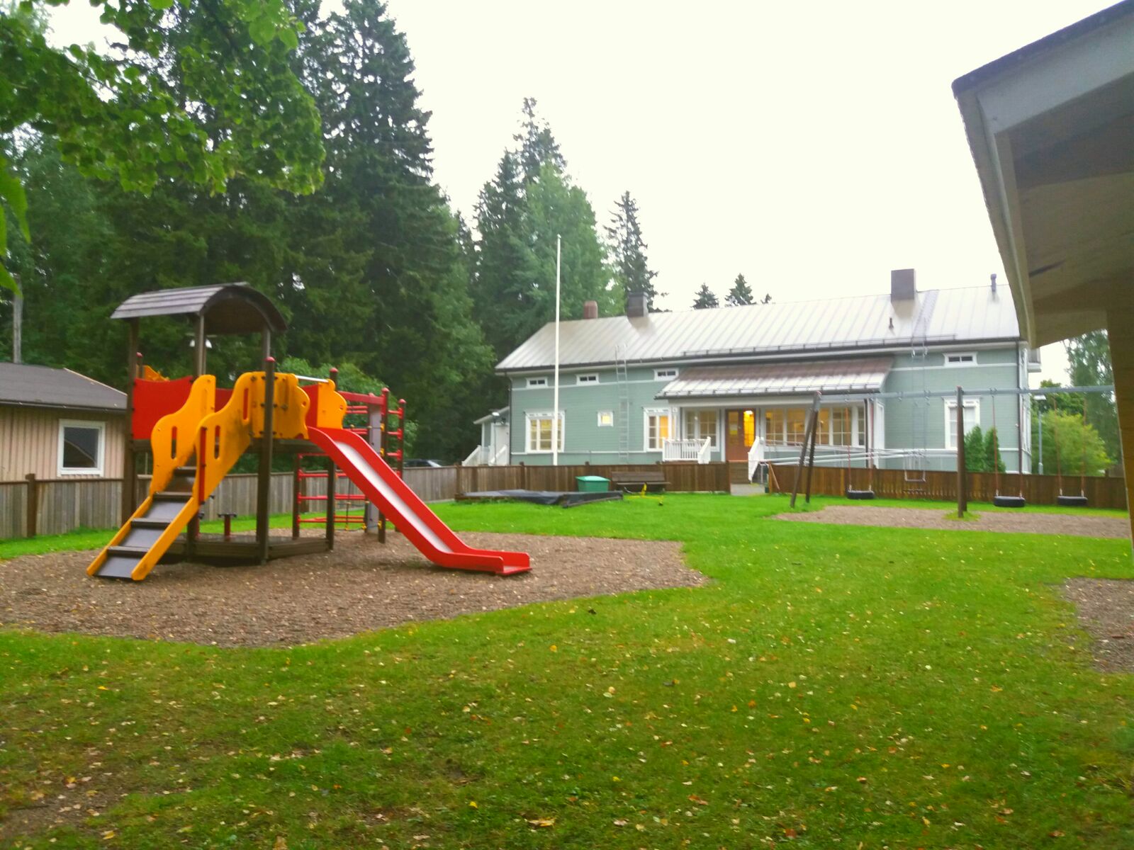 Lapsiperheiden pihatoiminta Pappilan leikkipaikka