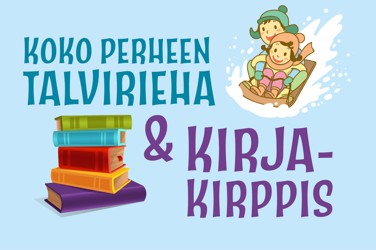 Kirja kirppis ja talvirieha Kirja kirppis ja talvirieha